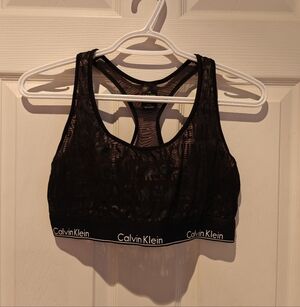 CALVIN KLEIN MESH SPORTS BRA